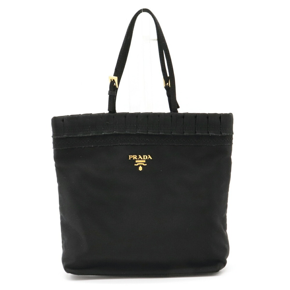 Prada Raso Satin Mini Bag Nero Black